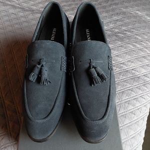 Blue Alfani Suede Loafer Brand New Never Worn Size 9.